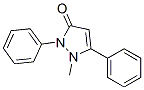 1-Methyl-2,5-diphenyl-4-pyrazoline-3-one CAS#: 6632-12-8