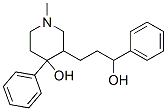 1-Methyl-3-(3-hydroxy-3-phenylpropyl)-4-phenyl-4-piperidinol CAS#: 65161-72-0