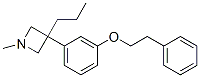 1-Methyl-3-[m-(phenethyloxy)phenyl]-3-propylazetidine CAS#: 66941-46-6