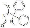 1-Methyl-4-(methylsulfanyl)-5,5-diphenyl-1,5-dihydro-2H-imidazol-2-one CAS#: 7000-52-4