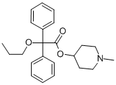 (1-Methyl-4-piperidyl) 2,2-diphenyl-2-propoxy-acetate CAS#: 60569-19-9
