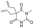 1-Methyl-5,5-di(2-propenyl)barbituric acid CAS#: 780-59-6