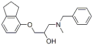 1-(N-Benzyl-N-methylamino)-3-(4-indanyloxy)-2-propanol CAS#: 67465-82-1