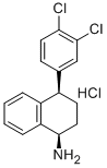 1-NAPHTHALENAMINE, 4-(3,4-DICHLOROPHENYL)-1,2,3,4-TETRAHYDRO-, HYDROCHLORIDE, (1R,4R)- CAS#: 675126-09-7