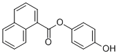 1-Naphthalenecarboxylic acid, 4-hydroxyphenyl ester CAS#: 573674-19-8