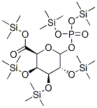 1-O-[Bis(trimethylsiloxy)phosphinyl]-2-O,3-O,4-O-tris(trimethylsilyl)-D-galactopyranuronic acid trimethylsilyl ester CAS#: 69745-86-4
