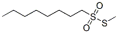 1-Octanethiosulfonic acid S-methyl ester CAS#: 7559-46-8