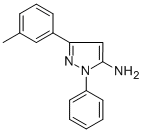 1-PHENYL-3-M-TOLYL-1H-PYRAZOL-5-AMINE CAS#: 618092-64-1