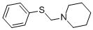 1-[(PHENYLTHIO)METHYL]PIPERIDINE CAS#: 6631-82-9