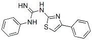 1-Phenyl-3-(4-phenyl-2-thiazolyl)guanidine CAS#: 7709-34-4