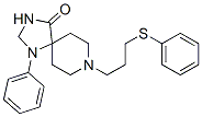 1-Phenyl-8-[3-(phenylthio)propyl]-1,3,8-triazaspiro[4.5]decan-4-one CAS#: 7139-26-6