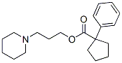 1-Phenylcyclopentanecarboxylic acid 3-piperidinopropyl ester CAS#: 69352-94-9