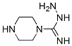 1-Piperazinecarboximidicacid,hydrazide(9CI) CAS#: 683743-32-0