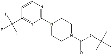 1-Piperazinecarboxylic acid, 4-[4-(trifluoromethyl)-2-pyrimidinyl]-, 1,1-dimethylethyl ester CAS#: 668484-15-9
