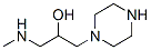 1-Piperazineethanol,-alpha--[(methylamino)methyl]-(9CI) CAS#: 186343-41-9