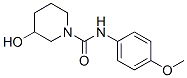 1-Piperidinecarboxamide,3-hydroxy-N-(4-methoxyphenyl)-(9CI) CAS#: 606131-60-6