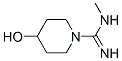 1-Piperidinecarboximidamide, 4-hydroxy-N-methyl- (9CI) CAS#: 684207-49-6