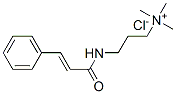 1-Propanaminium, N,N,N-trimethyl-3-(1-oxo-3-phenyl-2-propenyl)amino-, chloride CAS#: 177190-98-6