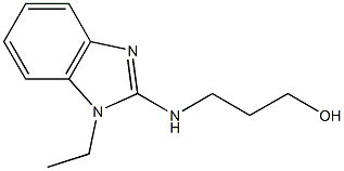 1-Propanol,3-[(1-ethyl-1H-benzimidazol-2-yl)amino]-(9CI) CAS#: 631843-69-1