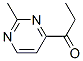 1-Propanone, 1-(2-methyl-4-pyrimidinyl)- (9CI) CAS#: 67860-39-3