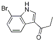 1-Propanone, 1-(7-broMo-1H-indol-3-yl)- CAS#: 179473-61-1