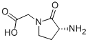 1-Pyrrolidineaceticacid,3-amino-2-oxo-,(R)-(9CI) CAS#: 179605-47-1
