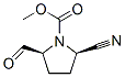 1-Pyrrolidinecarboxylicacid,2-cyano-5-formyl-,methylester,(2R-cis)-(9CI) CAS#: 178035-98-8
