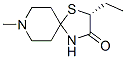 1-Thia-4,8-diazaspiro[4.5]decan-3-one,2-ethyl-8-methyl-,(2R)-(9CI) CAS#: 623918-24-1