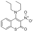 1-Thiocoumarin, 4-dipropylamino-3-nitro- CAS#: 69405-49-8