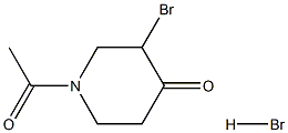 1-acetyl-3-broMopiperidin-4-one hydrobroMide CAS#: 62829-47-4