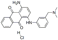 1-amino-4-[[3-[(dimethylamino)methyl]phenyl]amino]anthraquinone, monohydrochloride CAS#: 69695-75-6