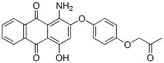 1-amino-4-hydroxy-2-[4-(2-oxopropoxy)phenoxy]anthraquinone CAS#: 67036-85-5
