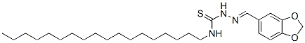 1-(benzo[1,3]dioxol-5-ylmethylideneamino)-3-octadecyl-thiourea CAS#: 6299-33-8