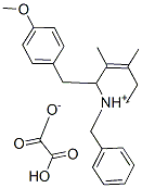 1-benzyl-1,2,5,6-tetrahydro-2-[(4-methoxyphenyl)methyl]-3,4-dimethylpyridinium hydrogen oxalate CAS#: 61273-95-8