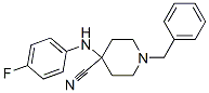 1-benzyl-4-[(4-fluorophenyl)amino]piperidine-4-carbonitrile CAS#: 61085-37-8