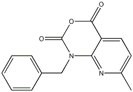 1-benzyl-7-methyl-1H-pyrido[2,3-d][1,3]oxazine-2,4-dione CAS#: 686264-90-4