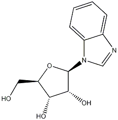1-(beta-D-Ribofuranosyl)benzimidazole CAS#: 728-01-8