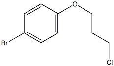 1-bromo-4-(3-chloropropoxy)benzene CAS#: 64010-38-4