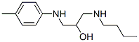 1-butylamino-3-[(4-methylphenyl)amino]propan-2-ol CAS#: 7532-60-7
