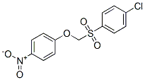 1-chloro-4-[(4-nitrophenoxy)methylsulfonyl]benzene CAS#: 68360-59-8