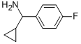 1-cyclopropyl-1-(4-fluorophenyl)methanamine CAS#: 705-14-6