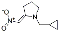 1-(cyclopropylmethyl)-2-(nitromethylene)pyrrolidine CAS#: 60737-54-4