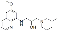 1-(dipropylamino)-3-[(6-methoxyquinolin-8-yl)amino]propan-2-ol CAS#: 6286-93-7
