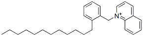 1-[(dodecylphenyl)methyl]quinolinium CAS#: 68877-28-1