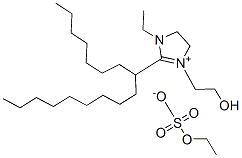 1-ethyl-2-(8-heptadecyl)-4,5-dihydro-3-(2-hydroxyethyl)-1H-imidazolium ethyl sulphate CAS#: 68039-12-3