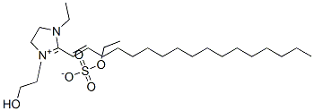 1-ethyl-2-(heptadecenyl)-4,5-dihydro-3-(2-hydroxyethyl)-1H-imidazolium ethyl sulphate CAS#: 68140-93-2