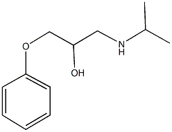 1-(isopropylamino)-3-phenoxy-2-propanol CAS#: 7695-63-8