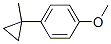 1-methoxy-4-(1-methylcyclopropyl)benzene CAS#: 63340-01-2