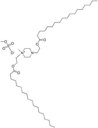 1-methyl-1,4-bis[2-[(1-oxooctadecyl)oxy]ethyl]piperazinium methyl sulphate CAS#: 65060-32-4