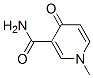1-methyl-4-oxo-pyridine-3-carboxamide CAS#: 769-49-3